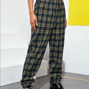 plaid pants